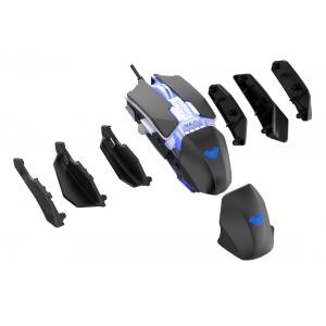 AULA ενσύρματο gaming ποντίκι Fire Η508, 4800DPI, 7 πλήκτρα, μαύρο | Συνοδευτικά PC | elabstore.gr