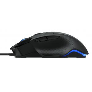 AULA ενσύρματο gaming ποντίκι Mountain S12, 7 πλήκτρα, RGB, μαύρο | Συνοδευτικά PC | elabstore.gr