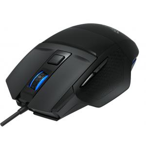 AULA ενσύρματο gaming ποντίκι Mountain S12, 7 πλήκτρα, RGB, μαύρο | Συνοδευτικά PC | elabstore.gr
