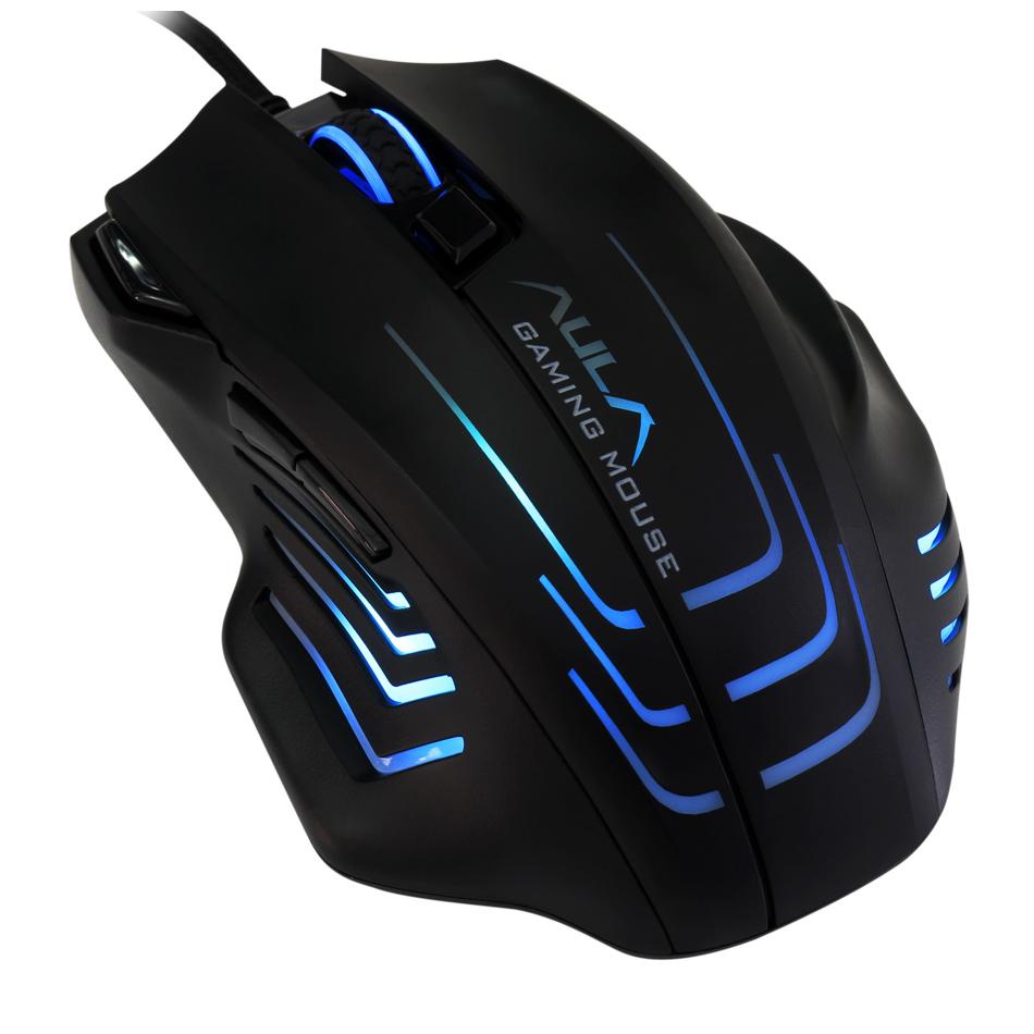 AULA ενσύρματο gaming ποντίκι Mountain S18, 7 πλήκτρα, RGB, μαύρο | eLabstore.gr AULA ενσύρματο gaming ποντίκι Mountain S18, 7 πλήκτρα, RGB, μαύρο | Συνοδευτικά PC | elabstore.gr