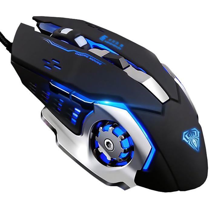 AULA ενσύρματο gaming ποντίκι Mountain S20, 2400DPI, 6 πλήκτρα, μαύρο | eLabstore.gr AULA ενσύρματο gaming ποντίκι Mountain S20, 2400DPI, 6 πλήκτρα, μαύρο | Συνοδευτικά PC | elabstore.gr