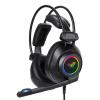 AULA gaming headset Mountain S600, RGB, USB, 50mm, μαύρο | Συνοδευτικά PC | elabstore.gr