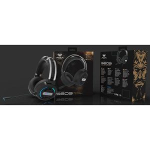AULA gaming headset Mountain S603, RGB, USB/3.5mm, 50mm, μαύρο | eLabstore.gr AULA gaming headset Mountain S603, RGB, USB/3.5mm, 50mm, μαύρο | eLabstore.gr