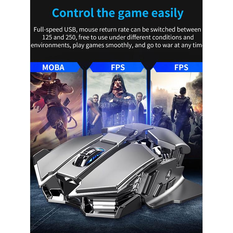 AULA ασύρματο gaming ποντίκι Wind SC300, 1200DPI, 7 πλήκτρα, ασημί | eLabstore.gr AULA ασύρματο gaming ποντίκι Wind SC300, 1200DPI, 7 πλήκτρα, ασημί | Συνοδευτικά PC | elabstore.gr