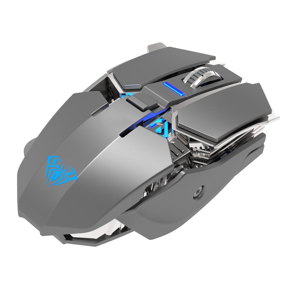 AULA ασύρματο gaming ποντίκι Wind SC300, 1200DPI, 7 πλήκτρα, ασημί | eLabstore.gr AULA ασύρματο gaming ποντίκι Wind SC300, 1200DPI, 7 πλήκτρα, ασημί | Συνοδευτικά PC | elabstore.gr