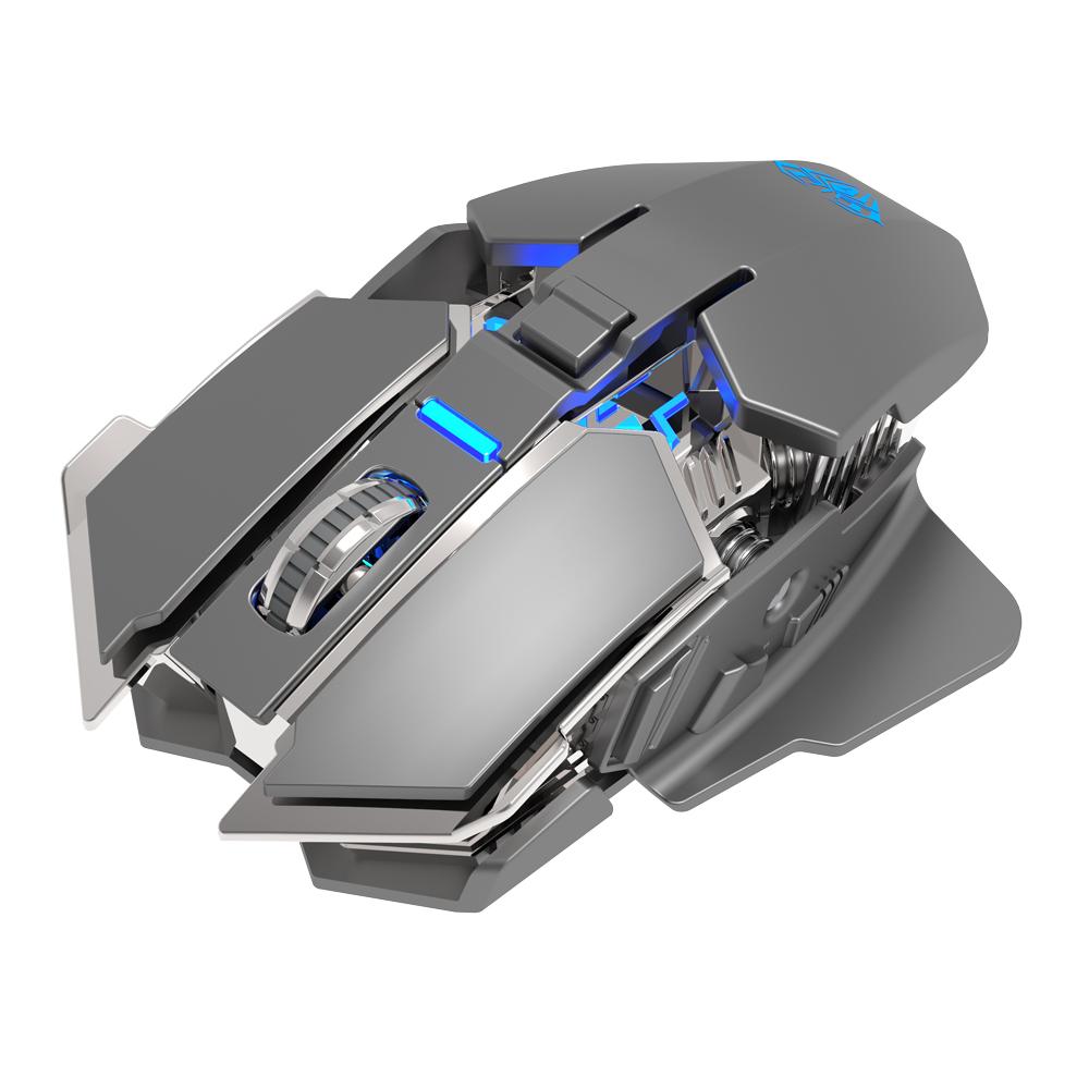 AULA ασύρματο gaming ποντίκι Wind SC300, 1200DPI, 7 πλήκτρα, ασημί | eLabstore.gr AULA ασύρματο gaming ποντίκι Wind SC300, 1200DPI, 7 πλήκτρα, ασημί - Image 6