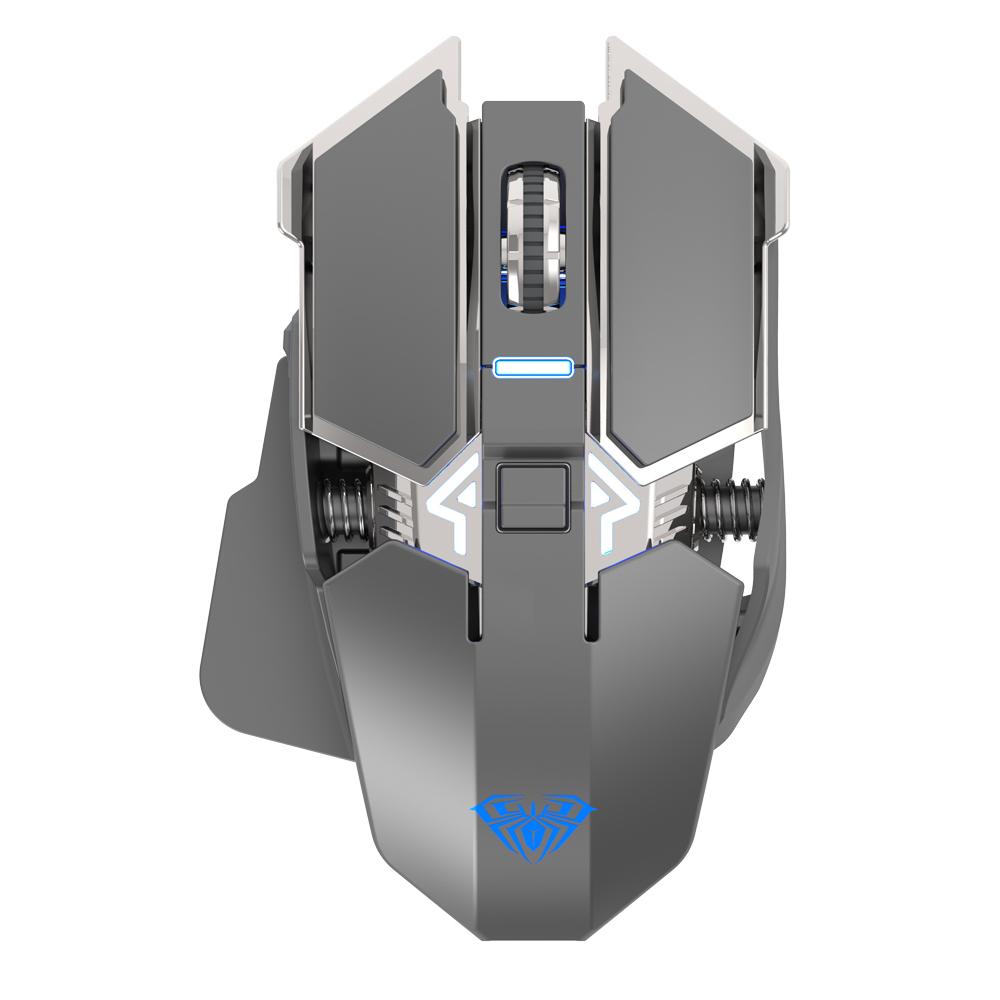 AULA ασύρματο gaming ποντίκι Wind SC300, 1200DPI, 7 πλήκτρα, ασημί | eLabstore.gr AULA ασύρματο gaming ποντίκι Wind SC300, 1200DPI, 7 πλήκτρα, ασημί | Συνοδευτικά PC | elabstore.gr