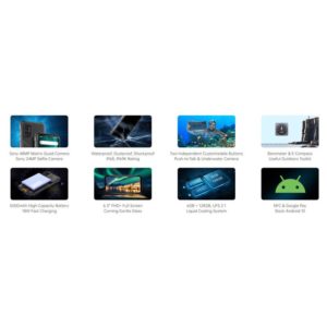 UMIDIGI smartphone Bison, IP68/IP69K, 6.3" FHD+, 6/128GB, 48MP, μαύρο | Mobile Συσκευές | elabstore.gr