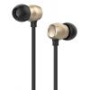 CELEBRAT earphones με μικρόφωνο G10, 10mm, 3.5mm, 1.2m, χρυσά | Αξεσουάρ κινητών | elabstore.gr