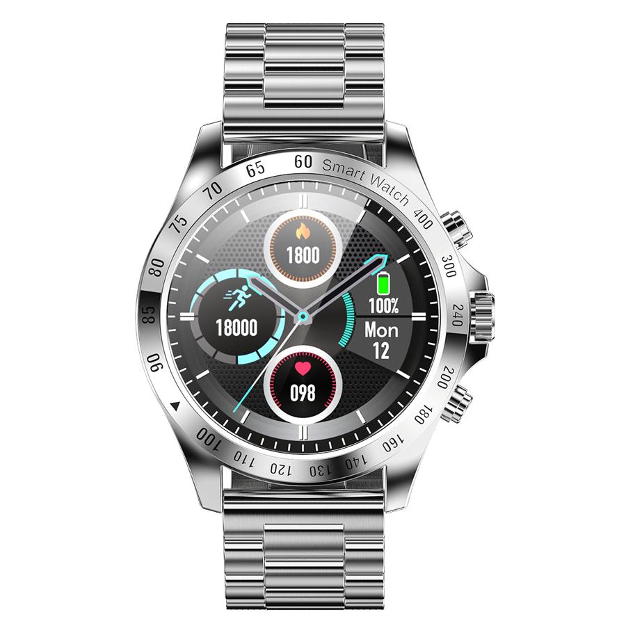 HIFUTURE smartwatch HiGEAR, 1.3", IP68, heart rate monitor, ασημί | eLabstore.gr HIFUTURE smartwatch HiGEAR, 1.3", IP68, heart rate monitor, ασημί | Mobile Συσκευές | elabstore.gr