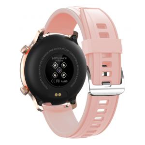 HIFUTURE smartwatch HiWAVE, 1.3", IP68, heart rate monitor, ροζ χρυσό | eLabstore.gr HIFUTURE smartwatch HiWAVE, 1.3", IP68, heart rate monitor, ροζ χρυσό | Mobile Συσκευές | elabstore.gr