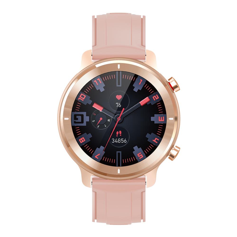 HIFUTURE smartwatch HiWAVE, 1.3", IP68, heart rate monitor, ροζ χρυσό | eLabstore.gr HIFUTURE smartwatch HiWAVE, 1.3", IP68, heart rate monitor, ροζ χρυσό | Mobile Συσκευές | elabstore.gr