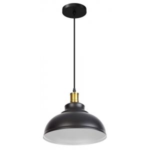 POWERTECH φωτιστικό οροφής HLL-0010, E27, μεταλλικό, λευκό-μαύρο | Φωτισμός | elabstore.gr