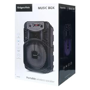 KRUGER&MATZ Φορητό ηχείο ΚΜ0555, bluetooth, USB, FM Radio, μαύρο | eLabstore.gr KRUGER&MATZ Φορητό ηχείο ΚΜ0555, bluetooth, USB, FM Radio, μαύρο | eLabstore.gr