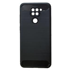 POWERTECH Θήκη Carbon Flex MOB-1545, Xiaomi Redmi 10X 4G/Note 9, μαύρη | Αξεσουάρ κινητών | elabstore.gr