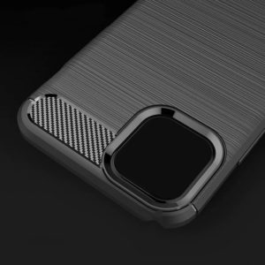 POWERTECH Θήκη Carbon Flex MOB-1547 για iPhone 12 mini, μαύρη | Αξεσουάρ κινητών | elabstore.gr