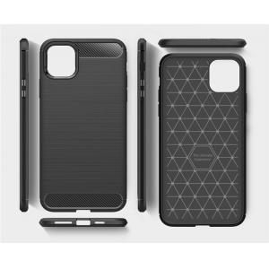 POWERTECH Θήκη Carbon Flex MOB-1547 για iPhone 12 mini, μαύρη | Αξεσουάρ κινητών | elabstore.gr