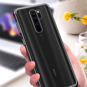 POWERTECH θήκη Clear color MOB-1552, Xiaomi Redmi 9, μαύρη | Αξεσουάρ κινητών | elabstore.gr