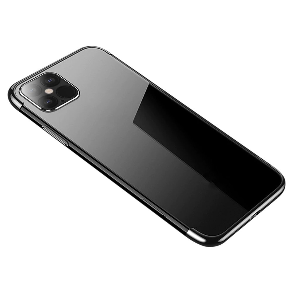 POWERTECH θήκη Clear color MOB-1554, iPhone 12 Pro Max, μαύρη | eLabstore.gr POWERTECH θήκη Clear color MOB-1554, iPhone 12 Pro Max, μαύρη | Αξεσουάρ κινητών | elabstore.gr