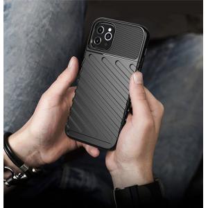 POWERTECH Θήκη Carbon MOB-1558 για  iPhone 12 min, μαύρη | Αξεσουάρ κινητών | elabstore.gr