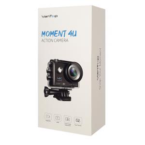 VANTOP action camera Μoment4U, 4K 30fps, 20MP, touch screen, μαύρη | Εικόνα & Ήχος | elabstore.gr