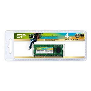 SILICON POWER Μνήμη DDR3 SODimm, 4GB, 1600MHz, PC3-12800, CL11 | PC & Αναβάθμιση | elabstore.gr