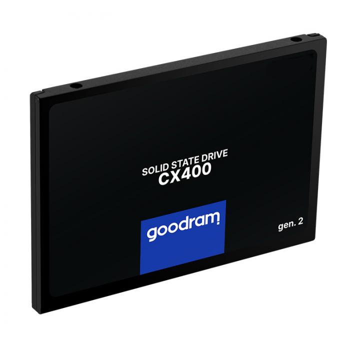 GOODRAM SSD CX400 Gen.2 128GB, 2.5", SATA III, 550-460MB/s, 3D TLC NAND | PC & Αναβάθμιση | elabstore.gr