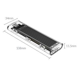 ORICO θήκη για Μ.2 B key SSD TCM2F-C3, USB3.1, 5Gbps, 2TB | eLabstore.gr ORICO θήκη για Μ.2 B key SSD TCM2F-C3, USB3.1, 5Gbps, 2TB | Συνοδευτικά PC | elabstore.gr
