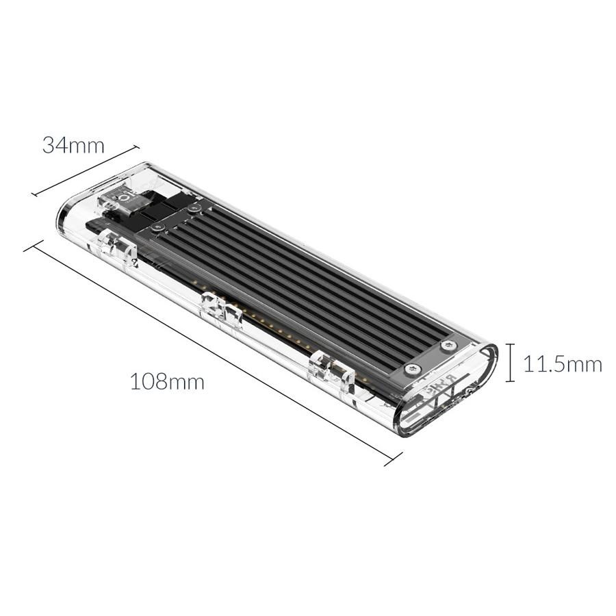 ORICO θήκη για Μ.2 B key SSD TCM2F-C3, USB3.1, 5Gbps, 2TB | eLabstore.gr ORICO θήκη για Μ.2 B key SSD TCM2F-C3, USB3.1, 5Gbps, 2TB | Συνοδευτικά PC | elabstore.gr