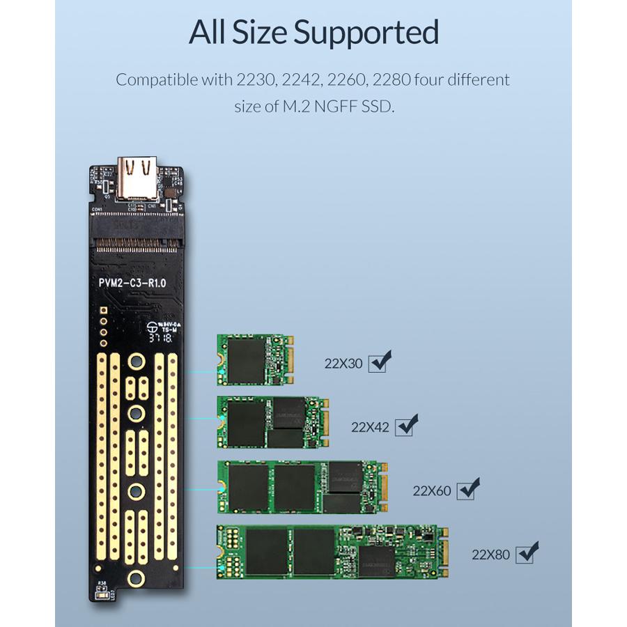 ORICO θήκη για Μ.2 B key SSD TCM2F-C3, USB3.1, 5Gbps, 2TB | eLabstore.gr ORICO θήκη για Μ.2 B key SSD TCM2F-C3, USB3.1, 5Gbps, 2TB | Συνοδευτικά PC | elabstore.gr
