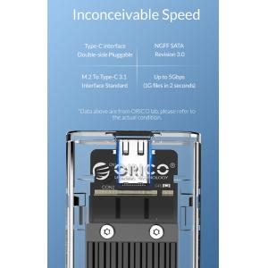 ORICO θήκη για Μ.2 B key SSD TCM2F-C3, USB3.1, 5Gbps, 2TB | eLabstore.gr ORICO θήκη για Μ.2 B key SSD TCM2F-C3, USB3.1, 5Gbps, 2TB | eLabstore.gr