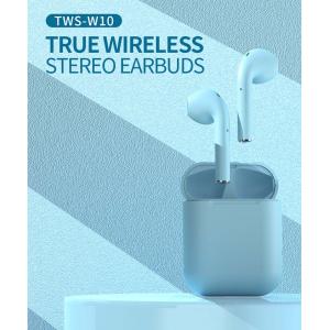 CELEBRAT earphones W10, true wireless, με θήκη φόρτισης, μπλε | Αξεσουάρ κινητών | elabstore.gr