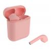 CELEBRAT earphones W10, true wireless, με θήκη φόρτισης, ροζ | Αξεσουάρ κινητών | elabstore.gr