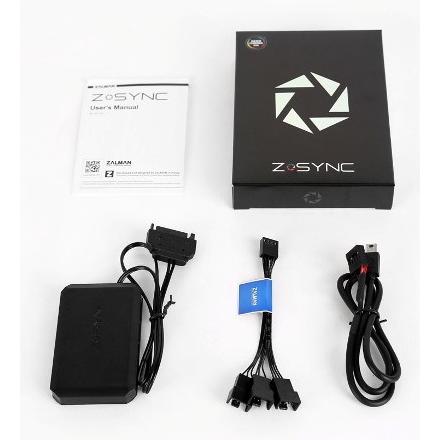 ZALMAN fan controller Z-Sync, RGB, 8 connectors | eLabstore.gr ZALMAN fan controller Z-Sync, RGB, 8 connectors | PC & Αναβάθμιση | elabstore.gr