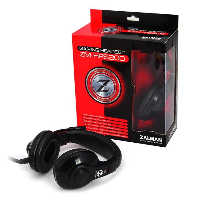 ZALMAN gaming headset ZM-HPS200, 3.5mm, 40mm, μαύρο | eLabstore.gr ZALMAN gaming headset ZM-HPS200, 3.5mm, 40mm, μαύρο - Image 6