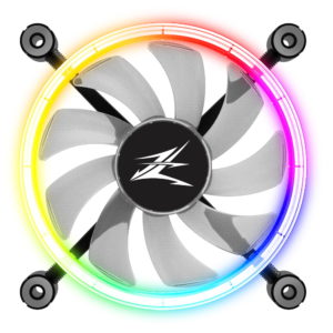 ZALMAN LED ανεμιστήρας ZM-LF120, 120mm, Double-Sided Ring, RGB | PC & Αναβάθμιση | elabstore.gr