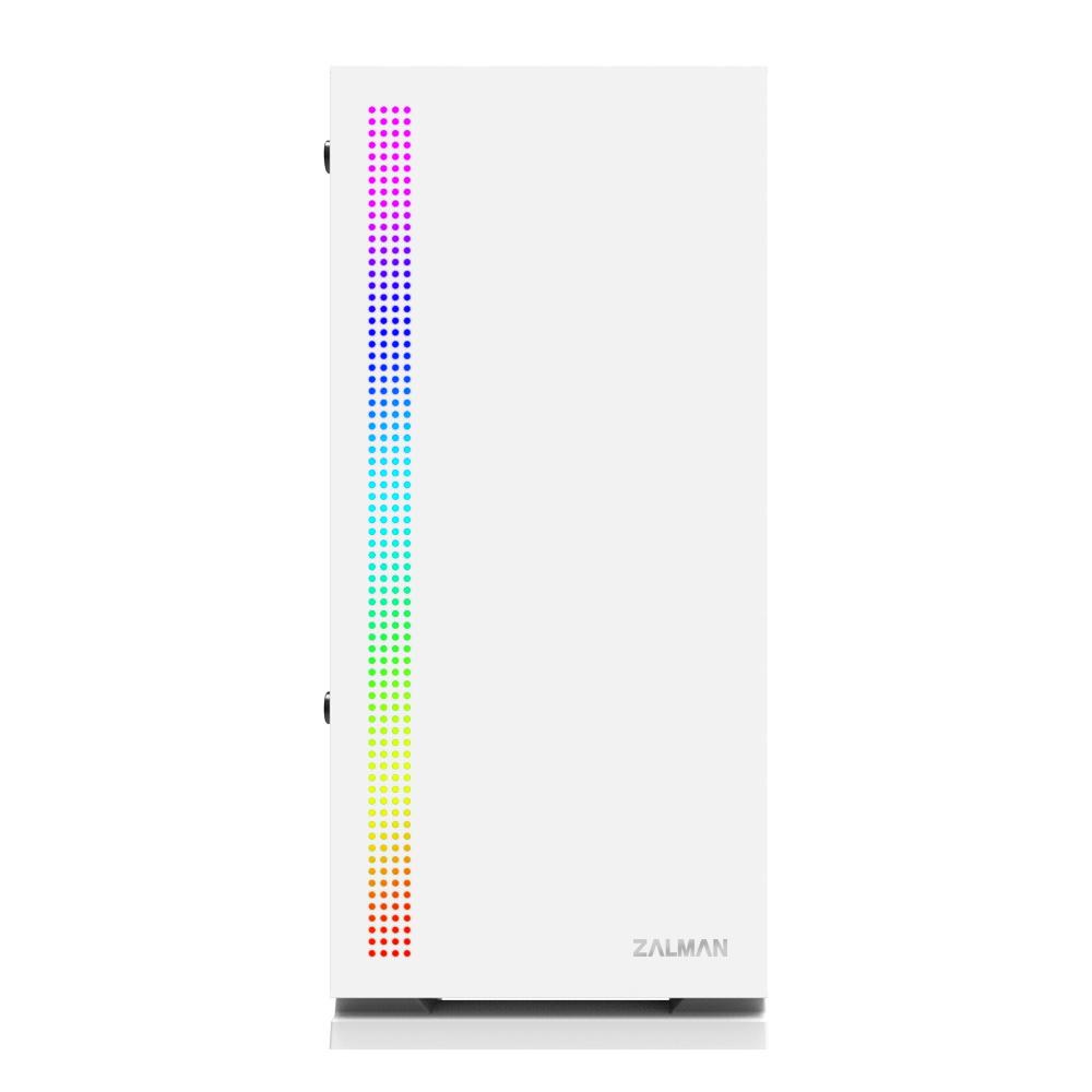 ZALMAN PC case S5 mid tower 398x212x465mm, 2x fan, διάφανο πλαϊνό, λευκό | eLabstore.gr ZALMAN PC case S5 mid tower 398x212x465mm, 2x fan, διάφανο πλαϊνό, λευκό | PC & Αναβάθμιση | elabstore.gr