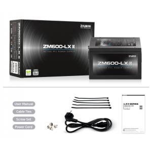 ZALMAN τροφοδοτικό 600W ZM600-LXII, Active PFC, SLI Ready | eLabstore.gr ZALMAN τροφοδοτικό 600W ZM600-LXII, Active PFC, SLI Ready | PC & Αναβάθμιση | elabstore.gr