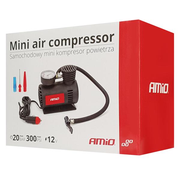 AMIO μίνι συμπιεστής αέρος αυτοκινήτου 02189, 12V, 300PSI/20bar | eLabstore.gr AMIO μίνι συμπιεστής αέρος αυτοκινήτου 02189, 12V, 300PSI/20bar | Gadgets - Αξεσουάρ | elabstore.gr