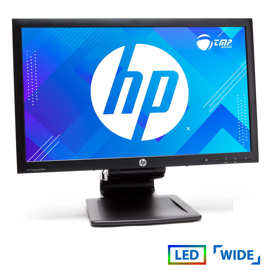 Used Monitor LA2306x LED/HP/23"/1920x1080/wide/Black/Grade B/VGA&DVI-D&DP&USB Hub | eLabstore.gr Used Monitor LA2306x LED/HP/23"/1920x1080/wide/Black/Grade B/VGA&DVI-D&DP&USB Hub | Refurbished | elabstore.gr