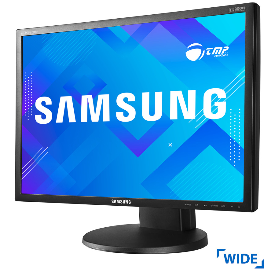Used Monitor 2443B TFT/ Samsung/ 24"/ 1920 x1200/ wide/ Black/ Grade B/ D-SUB & DVI-D | eLabstore.gr Used Monitor 2443B TFT/Samsung/24"/1920 x1200/wide/Black/Grade B/D-SUB & DVI-D | Refurbished | elabstore.gr