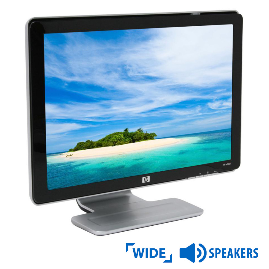 Used Monitor W2007v TFT/HP/20/1680x1050/wide/Silver/Black/With Speakers/VGA | eLabstore.gr Used Monitor W2007v TFT/HP/20/1680x1050/wide/Silver/Black/With Speakers/VGA | Refurbished | elabstore.gr