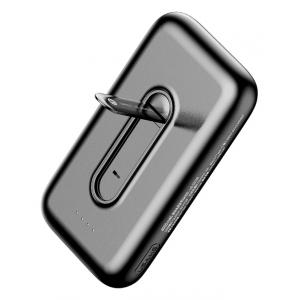 USAMS Power Bank PB51 4000mAh, 1x output & wireless, 2A, μαύρο | Αξεσουάρ κινητών | elabstore.gr