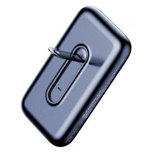 USAMS Power Bank PB51 4000mAh, 1x output & wireless, 2A, μπλε | Αξεσουάρ κινητών | elabstore.gr