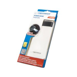 Φορητός Φορτιστής 17400mA Power Bank άσπρο EMP120W | Περιφερειακά | elabstore.gr