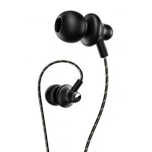 BOROFONE earphones με μικρόφωνο BM42, 3.5mm, 1.2m, μαύρα | Αξεσουάρ κινητών | elabstore.gr