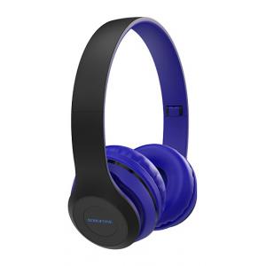 BOROFONE headphones με μικρόφωνο BO4, bluetooth, 3.5mm, μπλε | Αξεσουάρ κινητών | elabstore.gr