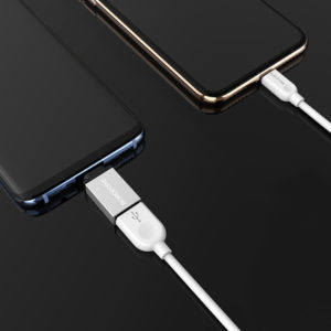 BOROFONE αντάπτορας BV3, Type-C σε USB 3.0, OTG, ασημί | Αξεσουάρ κινητών | elabstore.gr