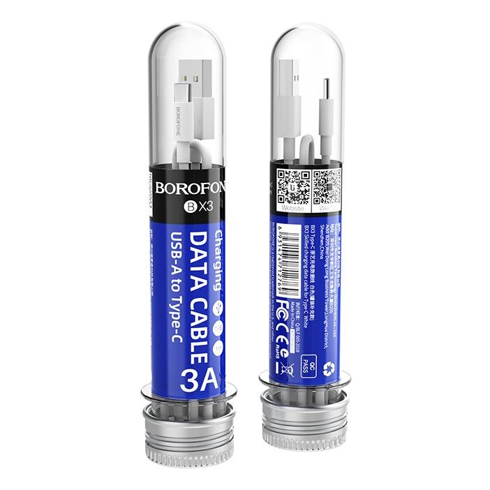 BOROFONE stand καλωδίων BX3 USB σε Type-C, 1m, 30τμχ, λευκό | eLabstore.gr BOROFONE stand καλωδίων BX3 USB σε Type-C, 1m, 30τμχ, λευκό | Αξεσουάρ κινητών | elabstore.gr