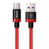 BASEUS καλώδιο USB σε Type-C CATZH-A09, 40W - 5A, 1m, κόκκινο | Αξεσουάρ κινητών | elabstore.gr